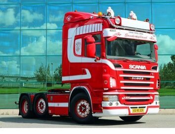 3 osiowy ciagnik siodlowy pusher 6x2 SCANIA 500 Eur 6