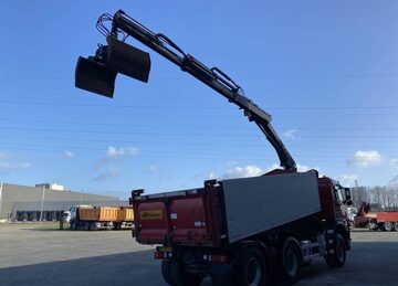 Wywrotka 6x6 z dzwigiem Terberg  FM 1350