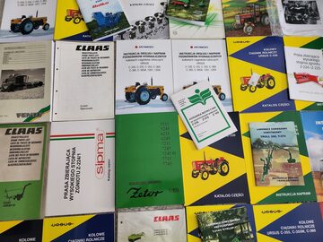 Kupię instrukcje obsługi, napraw, katalogi części do maszyn rolniczych 