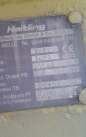 Heitling  7 komorowa naczepa 3 osiowa do paszy