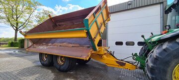 Wywrotka ciagnikowa 2 osiowa BECO Gigant 160D -G1451