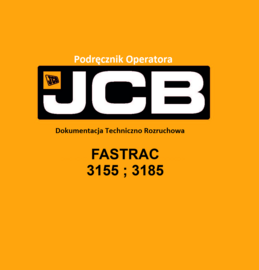DTR Instrukcja operatora, katalog obsługi, UDT- serwis - JCB Fastrac 3185