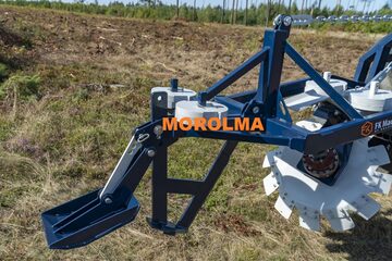 Pług leśny aktywny z pogłębiaczem FK MACHINERY 1-talerzowy