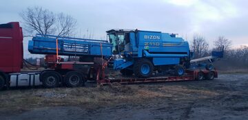 Transport ciagników kombajnow maszyn rolniczych