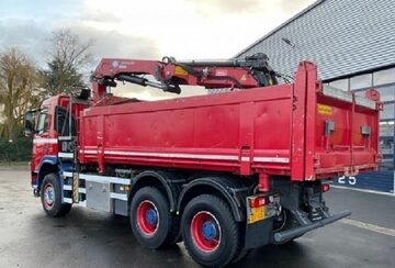 Wywrotka 6x6 z dzwigiem Terberg  FM 1350