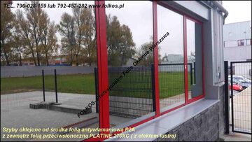 Folie bezpieczne i antywłamaniowe na okna, drzwi,  2B2, 1B1, P2A