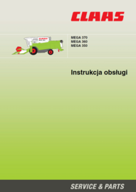 Instrukcja obsługi CLAAS DOMINATOR MEGA 350 / 360 / 370 – 438 stron – PL