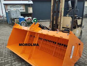 Posypywarka solarka samozaładowcza FK MACHINERY SAND MASTER/SAND PADAWAN 1,2 m–2,4 m – profesjonalna posypywarka drogowa do soli i piasku
