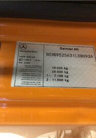 wywrotka 4x4 z dzwigiem  bordmatic MERCEDES AXOR