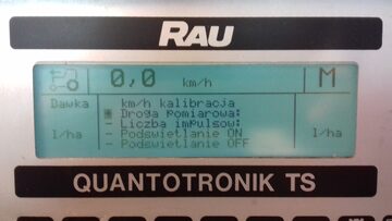 Rau Quantotronik TS - polski język