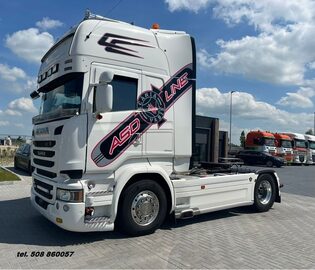 ciagnik Euro 6  Scania R 520 V8  Topline