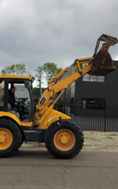 Koparko ladowarka kolowa JCB CX4