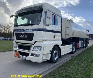 CIAGNIK Z ADR MSAN TGX  + NACZEPA DO PALIWA