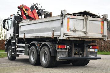 Iveco TRAKKER 450  wywrotka 6x6 bordmatic zdzwigiem