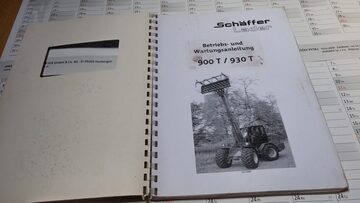 Instrukcja obsługi Schäffer Lader 900T 930T