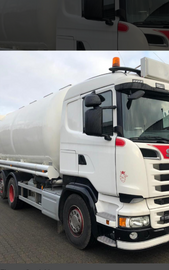 Ciezarowy Do przewozu sypkich pasży peletu Scania R 520