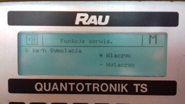 Rau Quantotronik TS - polski język
