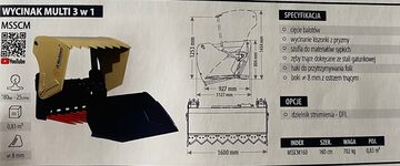 Wybierak kiszonki FK MACHINERY wycinak szczękowy 3 w 1 MULTI COMBI