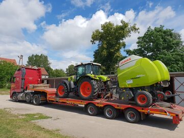 TRANSPORT MASZYN ROLNICZYCH