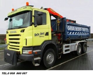 Wywrotka 6x6 z dzwigiem Scania G 500  Eur 5