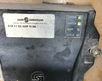 Danfoss S1X Hydrema WL 480 Hydrema WL 550 