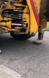 Koparko ladowarka kolowa JCB CX4