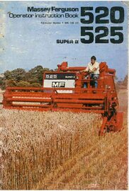 Instrukcja Manual MF Massey Ferguson 520 525