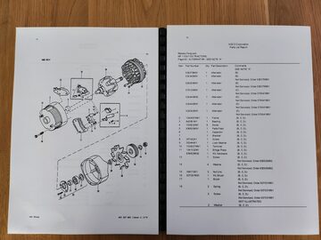 MASSEY FERGUSON 1105, 1135 katalog części