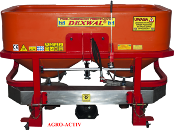 Rozsiewacz Nawozów Tornado 850L/1200kg DEXWAL AGRO-ACTIV
