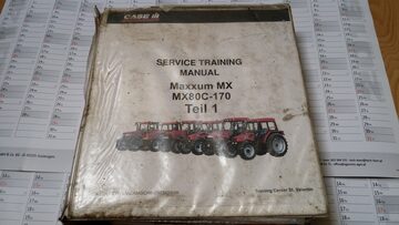 Instrukcja napraw CASE IH MAXXUM MX100,MX110,MX120,MX135