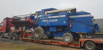 Transport ciagników kombajnow maszyn rolniczych