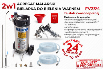 AGREGAT MALARSKI AGREGAT DO BIELENIA OPRYSKIWACZ BIELARKA F VAT