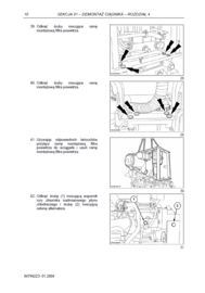 New Holland seria TSA oraz CASE MXu instrukcja napraw po Polsku, ponad 4000 stron!