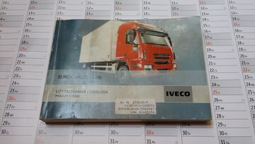 Intrukcja IVECO Eurocargo 12-18t Użytkowanie i obsługa