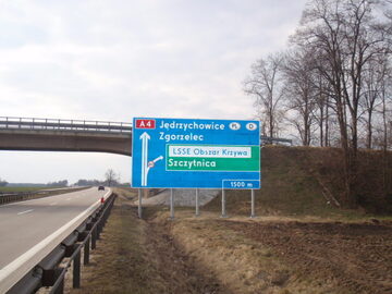 Działka 1 ha przy autostradzie A4, bezpośredni zjazd, MPZP