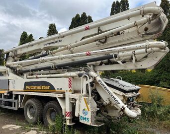 pompa do betonu 36-4 PUTZMEISTER na Mercedesie