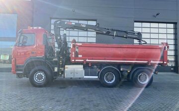 Wywrotka 6x6 z dzwigiem Terberg  FM 1350