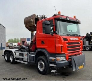 Bramowiec 6x6 komunalny SCANIA G 450 EUR 6
