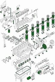 Katalog Części JD John Deere kombajn 