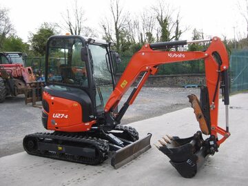 Minikoparki Kubota U27-4