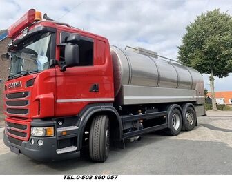 CYSTERNA DO PRZEWOZU MLEKA  16.000 LIT.  SCANIA