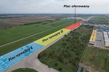 Teren na parking, plac składowy, autostrada A4