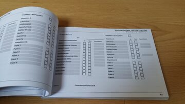 Książka serwisowa MAN Wartungsnachweis