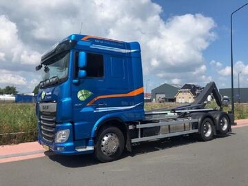 Hakowiec 6x4 DAFCF komunalny do pojemnikow  smieci zlomu 