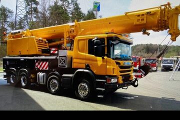 DZWIG samochodowy Liebherr LTF 1045-4.1 naSCANI