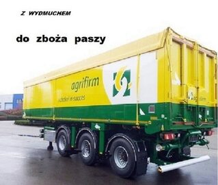 NACZEPA WYWROTKA Z WYDMUCHEM HEITING DMUCHAWA 