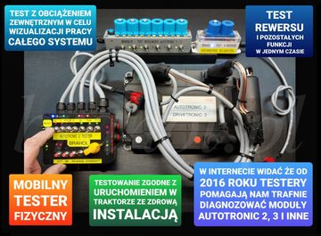 Autotronic 2, Drivetronic 2 Renault Ares, Massey Ferguson Naprawa