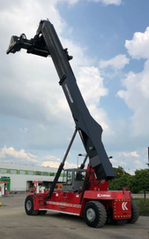 Do załadunku naczep kontener em portowych wózek Hyster