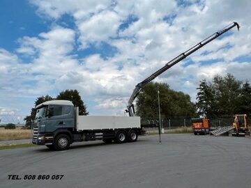 krzyniowy 6x4 z dzwigiem  Scania  R 420 do budowlanki