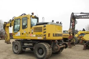 koparka kolowa kolejowa 2 kierunkowa Liebherr A 900 C ZW A 922 Rail